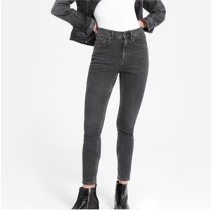 Everlane The High-Rise Skinny Jeans - Black - 30